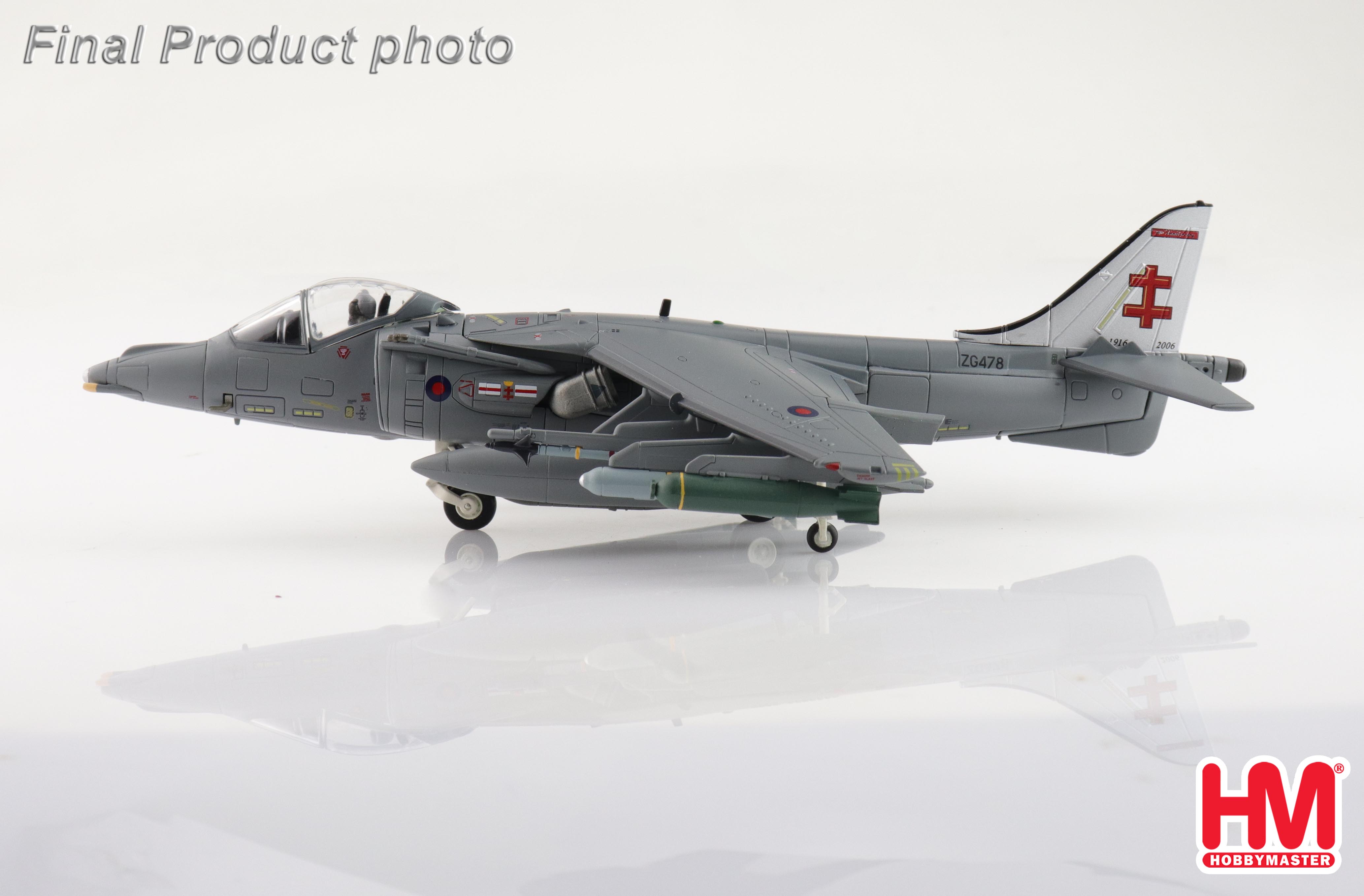 Harrier GR.9A ZG478, 41 (R) Sqn., RAF Coningsby Air Base, March 2006